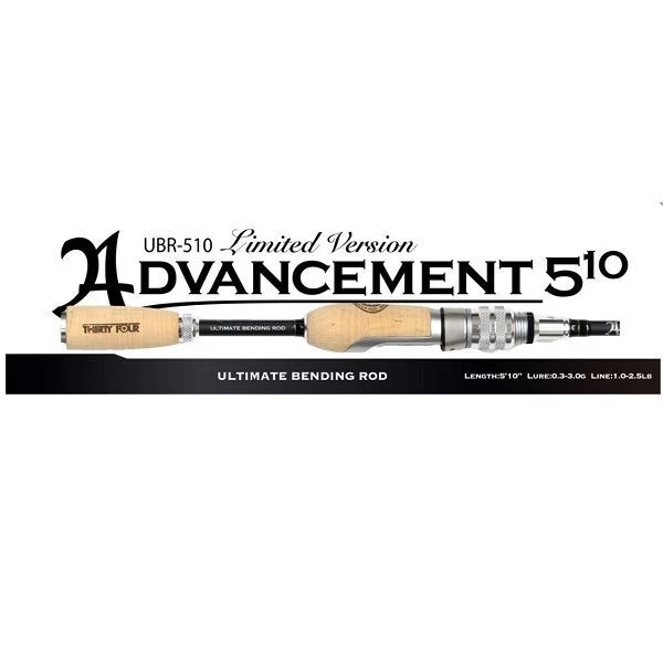 34 Thirty Four ADVANCEMENT UBR-510 Ajing Spinning rod From Stylish