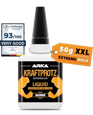 #ad German Strong Super Glue Anti Drying Tip Gorilla Strong XXL 50g Superglue $9.75