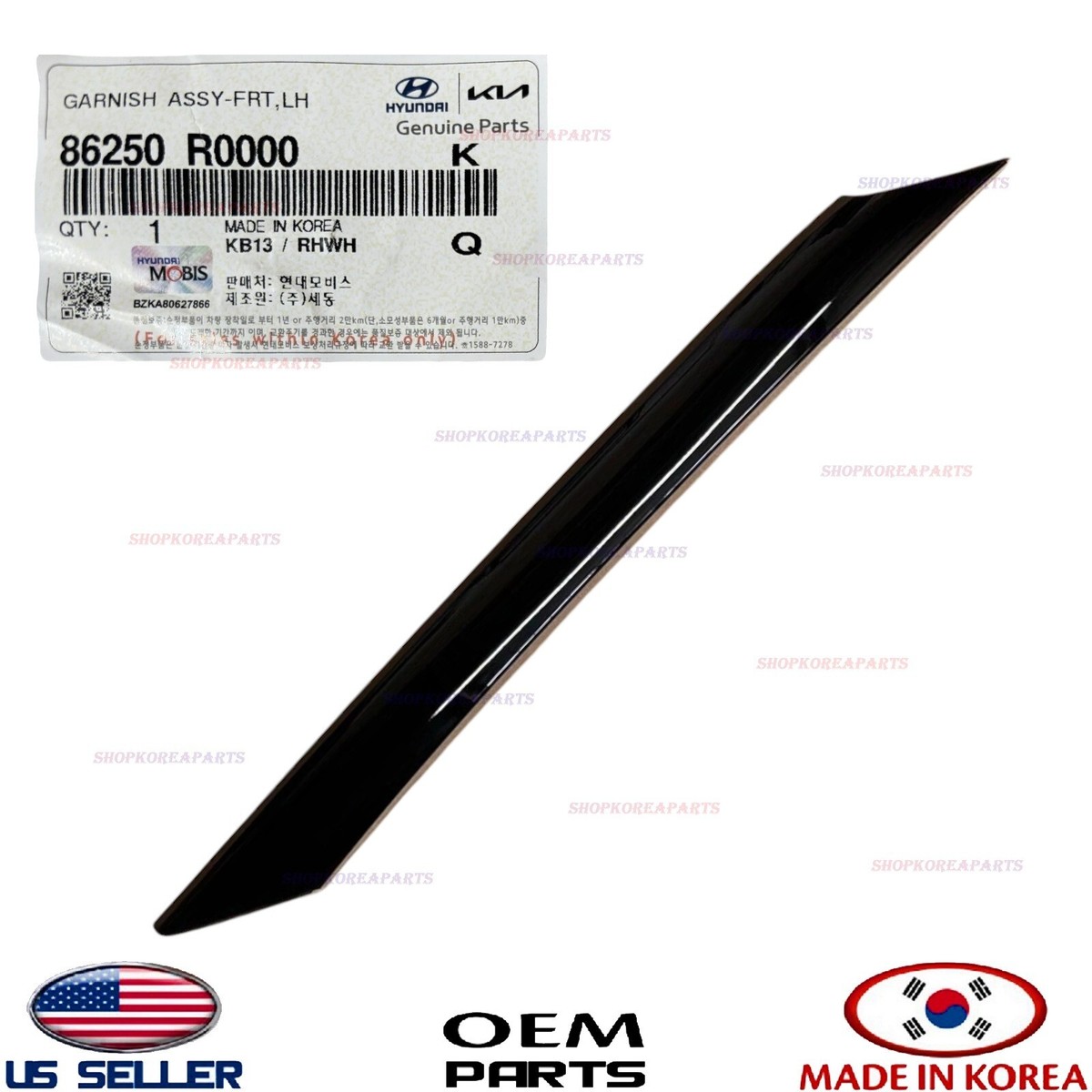 Genuine Windshield Trim Pillar Molding LEFT Driver Side ⭐OEM