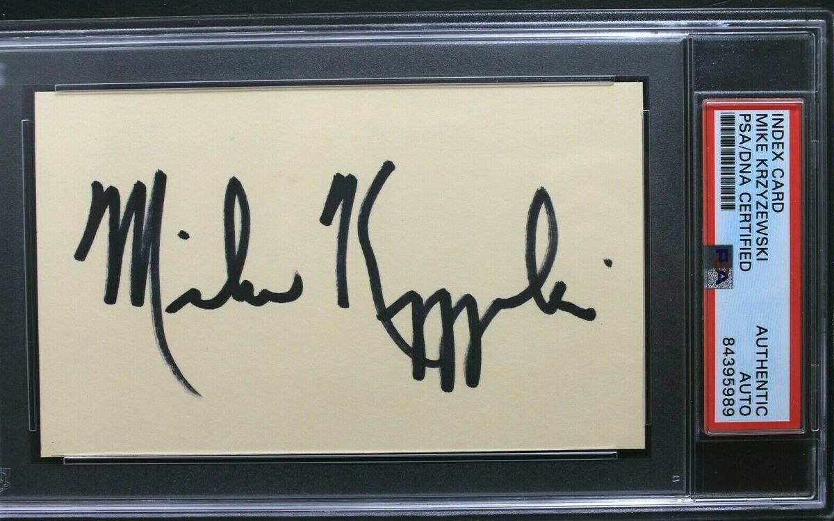 Mike Krzyzewski Coach K Auto NBA サイン カード Mike Krzyzewski