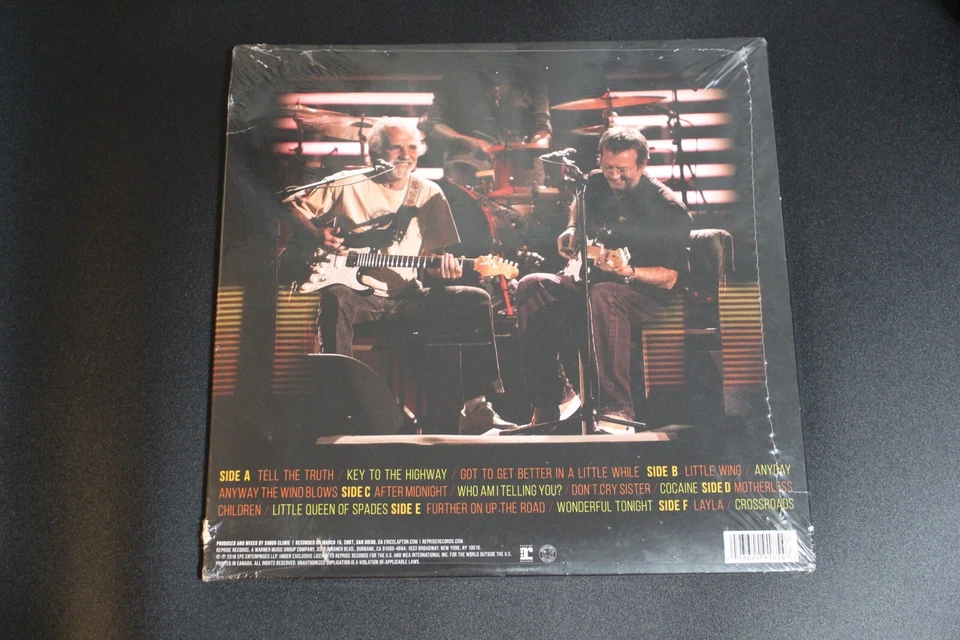Live In San Diego, with Special Guest JJ Cale by Eric Clapton (3-Lp Set, 2016) - Image 2 of 4