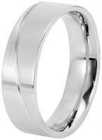 Herrenring Fingerring Ring Silberfarben Edelstahl GrößE 62 Akzent