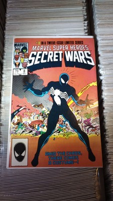 Marvel Super-Heroes Secret Wars #8 NM 1st Appearance Black Costume Marvel 1984