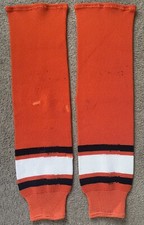 Mike Ricci Game Worn Hockey Socks - Philadelphia Flyers San Jose Sharks 