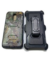 Funda de alta resistencia LG K40 con clip para cinturón (ajuste con clip con caja de nutria)