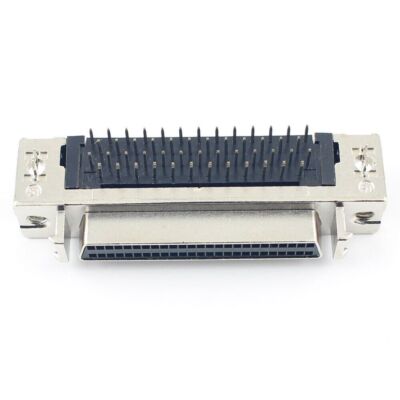 1Pcs SCSI Connector D-SUB MDR Female 50 Pin Right Angle PCB   Adapter #D2