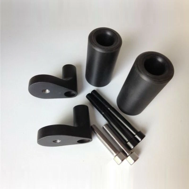 Protector de caída de choque deslizante de marco negro para Kawasaki ZRX1100 ZRX1200R 99-05 Foto 2 de 4