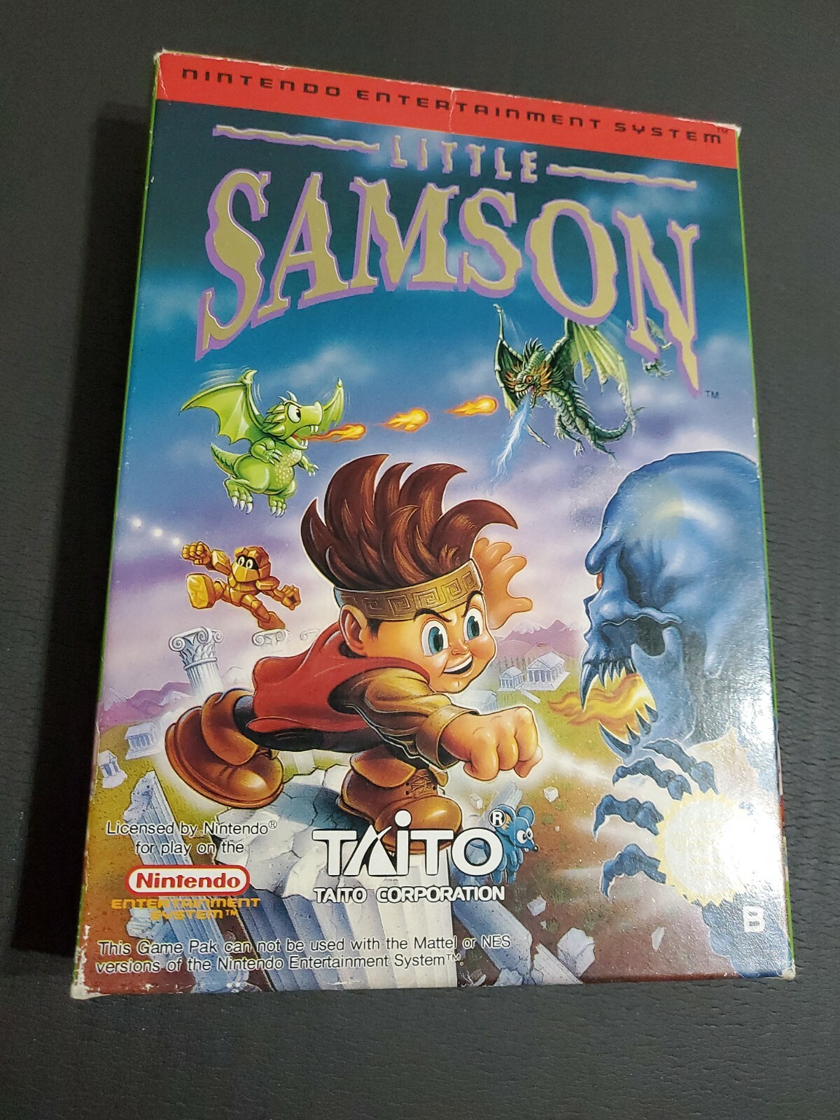 Nintendo Nes Little Samson (Dutch Version) Complete In Box