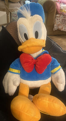 Donald Duck Plush Disney Store Authentic Exclusive Stuffed Animal 18 inches Soft