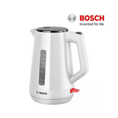 Bosch MyMoment Cordless Electric Jug Kettle 3000W White
