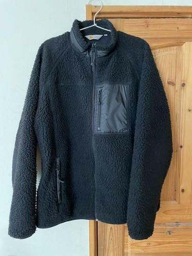 Carhartt Fleece Jacket Black Size XL 