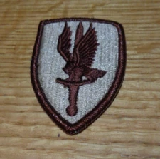 Army Brigade 1st Aviation Company Military Patch Tan Desert   NEW W/ OUT TAG