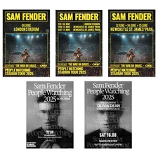 Sam Fender Poster UK All Dates The People Watching Tour Tour Poster A5-A1