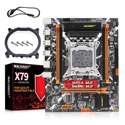 LGA 2011 X79 Motherboard Pin for DDR3 REG ECC RAM M.2 SATA NVMe for E5 V1 V2 CPU