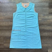 Vintage 1960's Womens Medium Baby Blue Gaymode, JC Penny Dress W/ Murlen Zipper