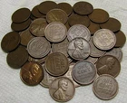 1 ROLL OF 1932 P PHILADELPHIA LINCOLN WHEAT CENTS FROM PENNY COLLECTION LOT SET