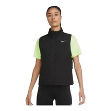 Nike Running Women's Aerolayer Vest Gilet Black DM1542-010 Size Sm FREE SHP 100