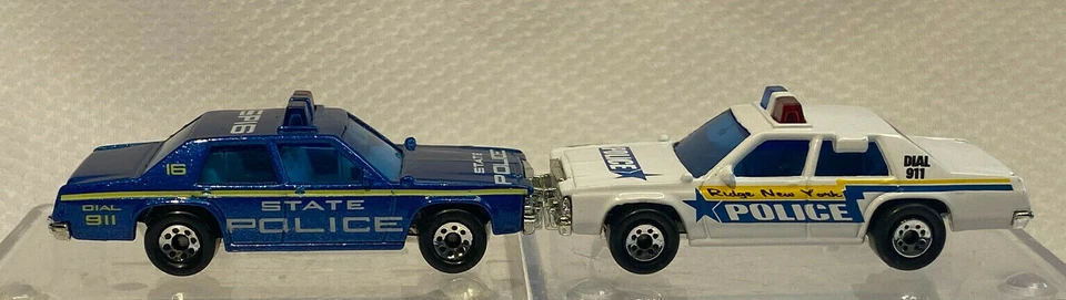 Coches de juguete Matchbox Police 1987 Ford LTD State Police SP16 y Ridge New York Foto 2 de 4