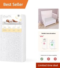 Greenguard Gold Certified 3" Breathable Mini Crib Mattress - Safe  Comfortable