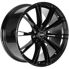 Drw D23 17x7.5 5x1005x4.5 38mm Gloss Black Wheel Rim 17 Inch