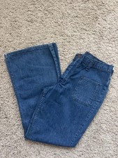 Vtg 60/70  s Blue Bell Wrangler High Waist Bell Bottom Jeans Women 30  Malta