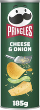 Pringles Cheese & Onion Sharing Crisps 185g, Free and Fast Postage