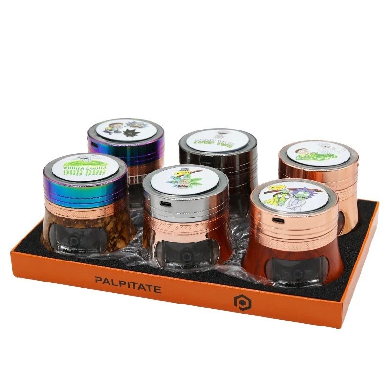 GRINDER TOP MIX DESIGN | LED LIGHT 6CT