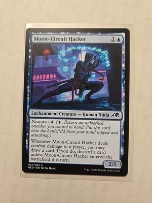 Moon-Circuit Hacker - Kamigawa Neon Dynasty - LP - Common - Creature - MTG