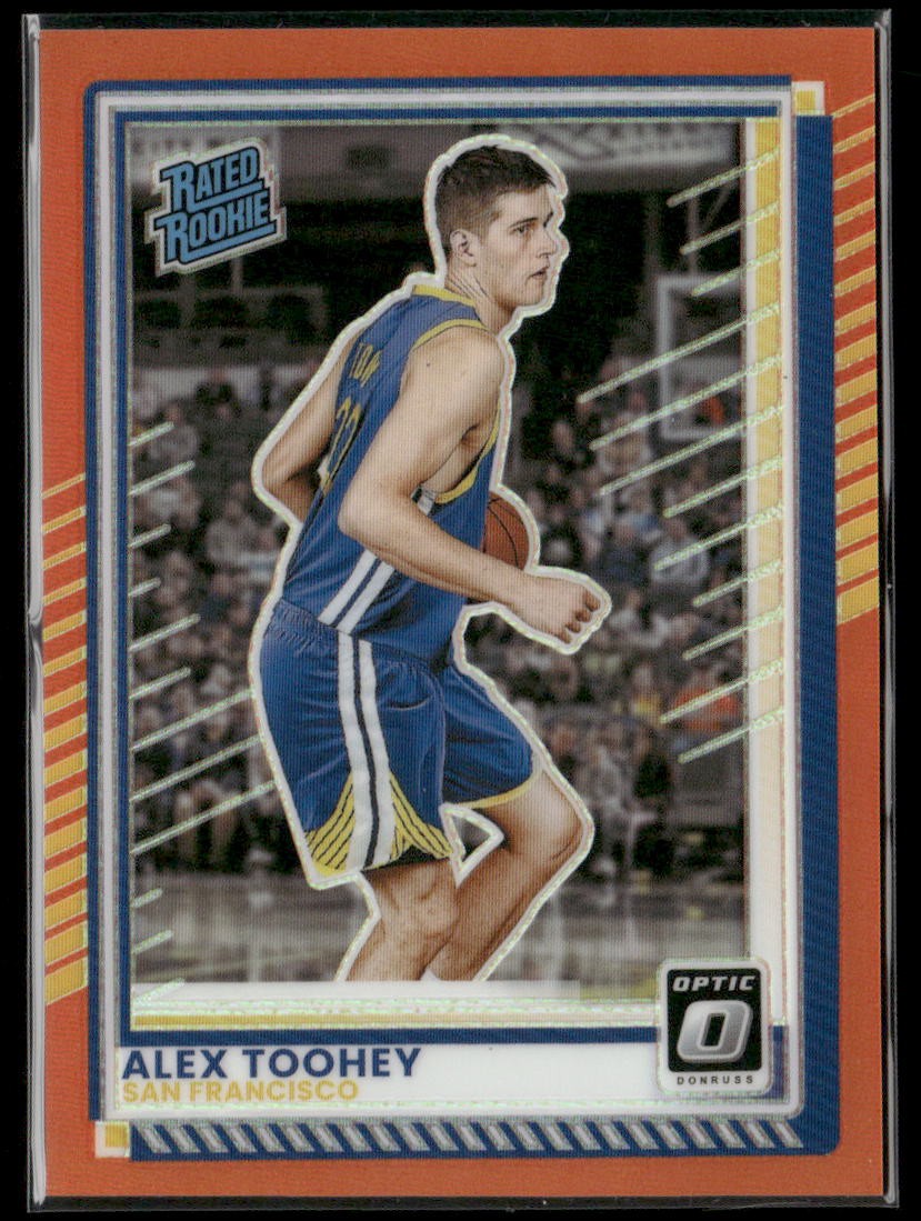 2025-26 Donruss #37 Alex Toohey Optic Orange 175/175 ROOKIE