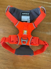 RUFFWEAR Front Range Dog Harness in Fluorescent Orange. XXS SIZE. Adjustable,NEW