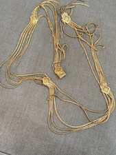 VINTAGE GOLD TONE CHRISTIAN DIOR CHAIN BELT