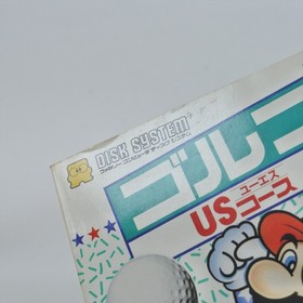 Famicom Disk MARIO GOLF US COURSE Nintendo 9052 dk