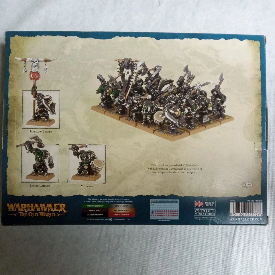 Warhammer: Old World: Orc & Goblin Tribes - Black Orc Mob - Games Workshop, NIB! - Image 2 of 4