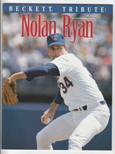 1993 Beckett Tribute Magazine NOLAN RYAN Tribute Issue No. 1
