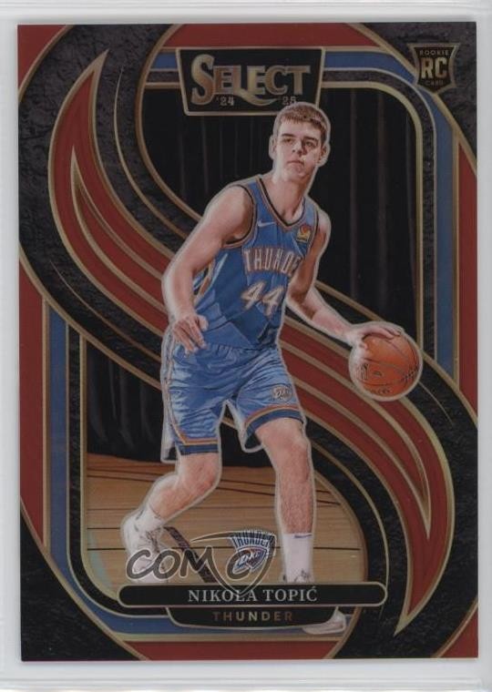 2024-25 Panini Select Premier Level Red Prizm /199 Nikola Topic #171 16wc