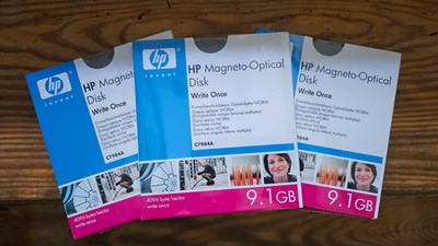 (11) HP Mo Worm-Disk C7984A  9.1 GB New Sealed Magneto-Optical