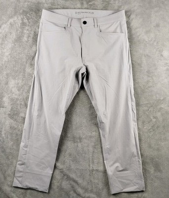 Western Rise Evolution Pants Mens 32x329 Gray Nylon Stretch Travel Slim Outdoor
