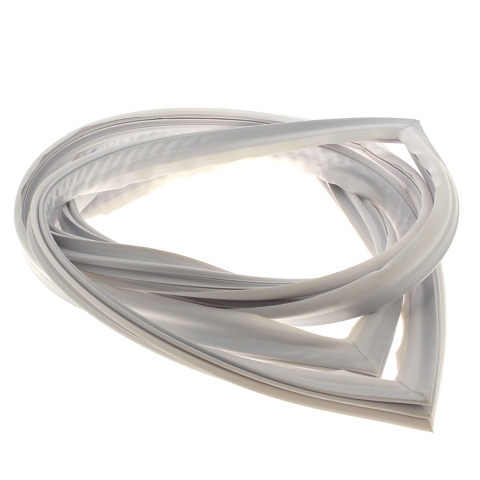Joint de porte c00117019 pour réfrigérateur compatible Indesit en caoutchouc blanc