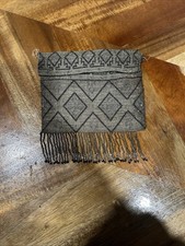 Antique 1920's French Flapper Micro Mini Steel beaded Fringed Bag Purse