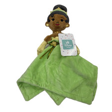 Disney Baby Princess Doll Lovey/Embroidered Baby Snuggle Blanket 13"