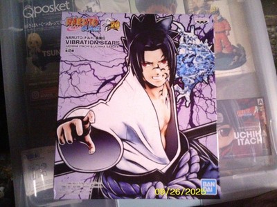 Banpresto Naruto Shippuden Vibration Stars Sasuke Uchiha Figure Bandai Spirits