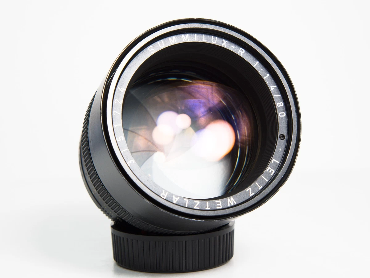 Leica SUMMILUX-R 80mm Focal f/1.4 Camera Lenses for sale - eBay