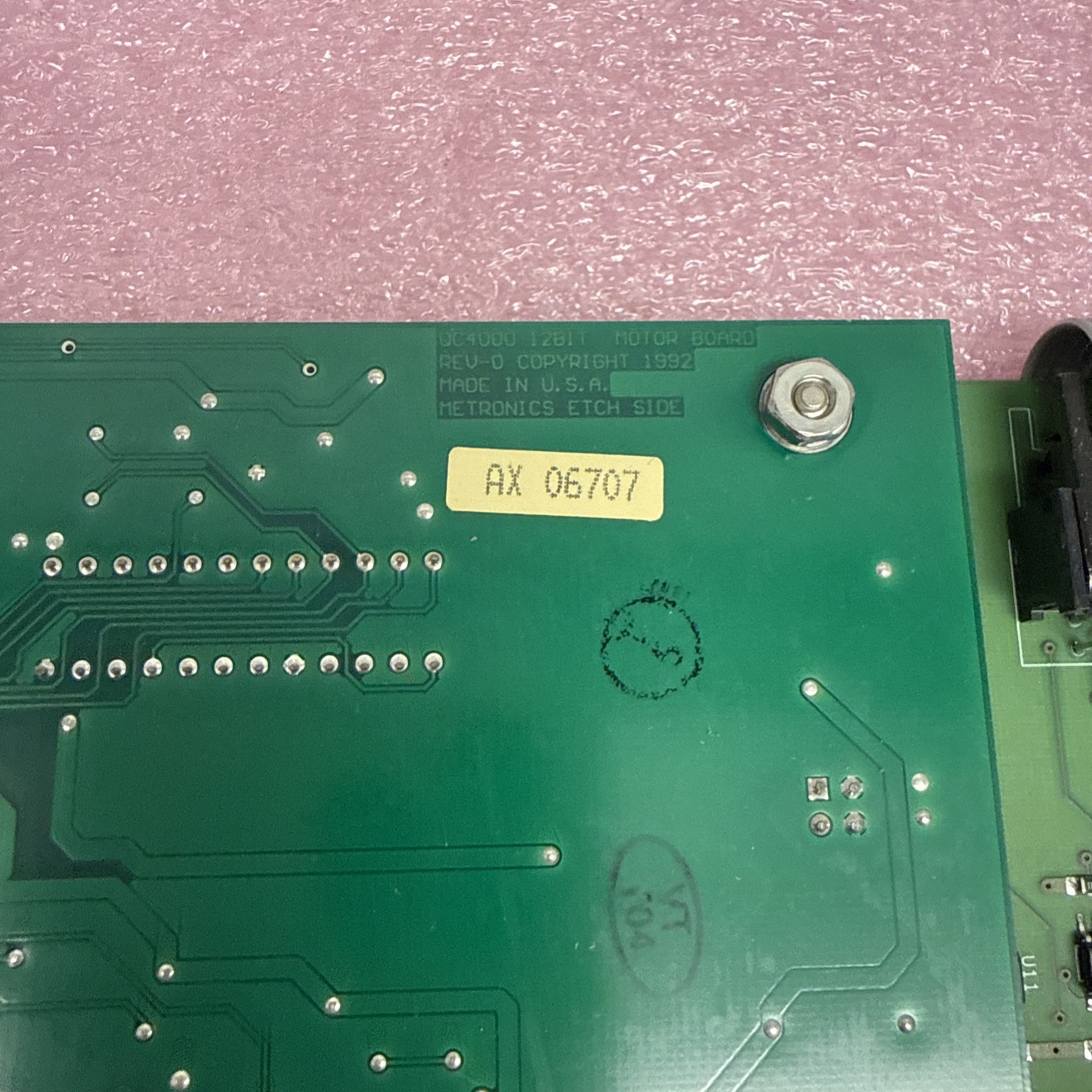 Metronics 11D11956-1 QC4000 AXIS Board Rev 1