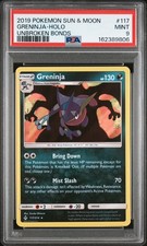 2019 POKEMON SUN & MOON UNBROKEN BONDS #117 GRENINJA-HOLO PSA 9 on eBay