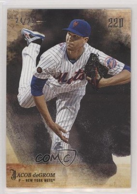 2018 Topps X Bryce Harper 220 Second to None Black 24/25 Jacob deGrom #11A 0a6