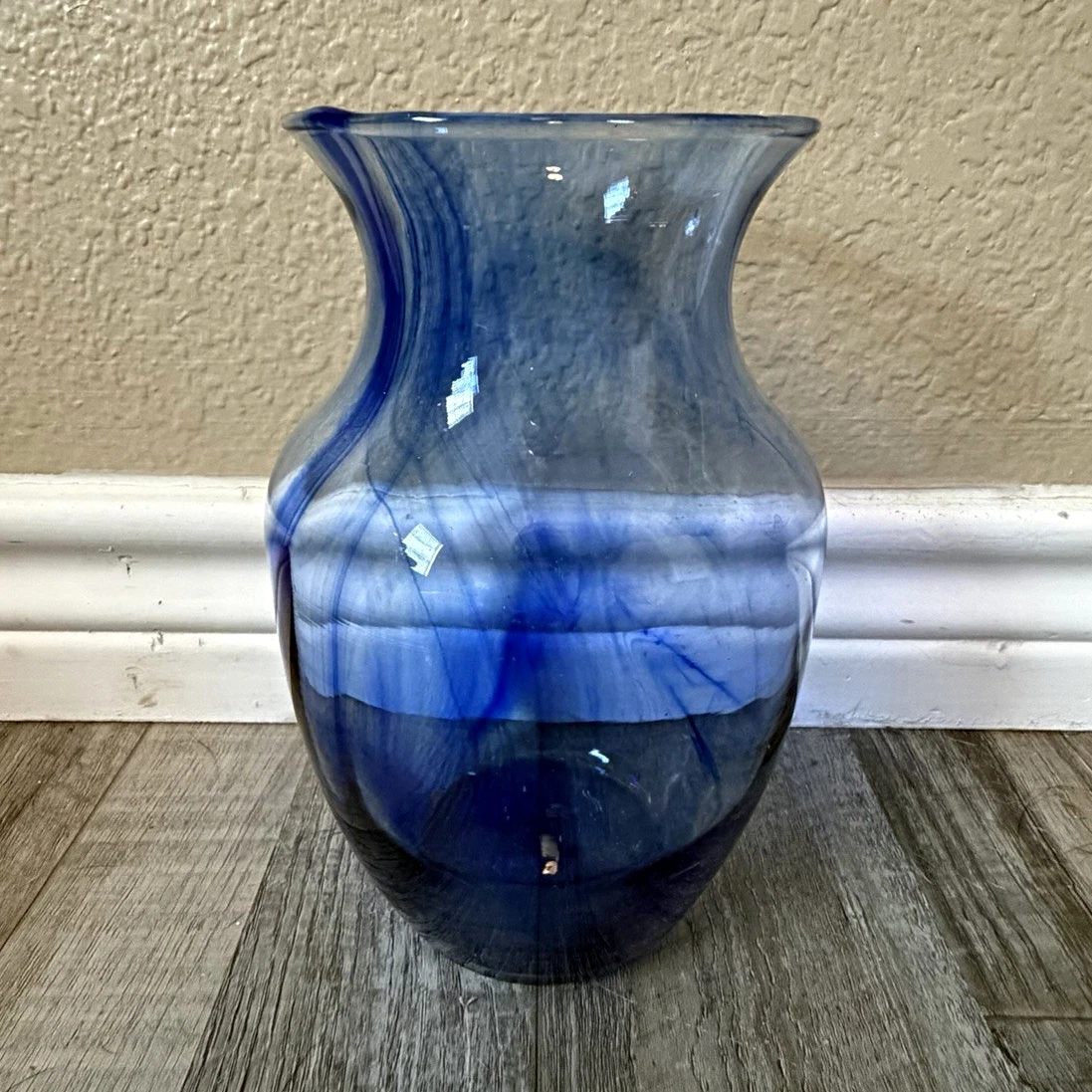 Blue Glass Vases for sale | eBay