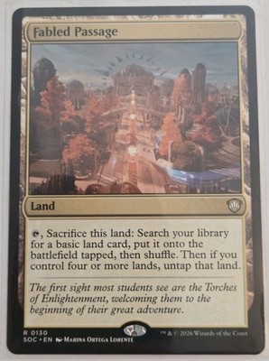 Fabled Passage Commander: Secrets of Strixhaven Regular