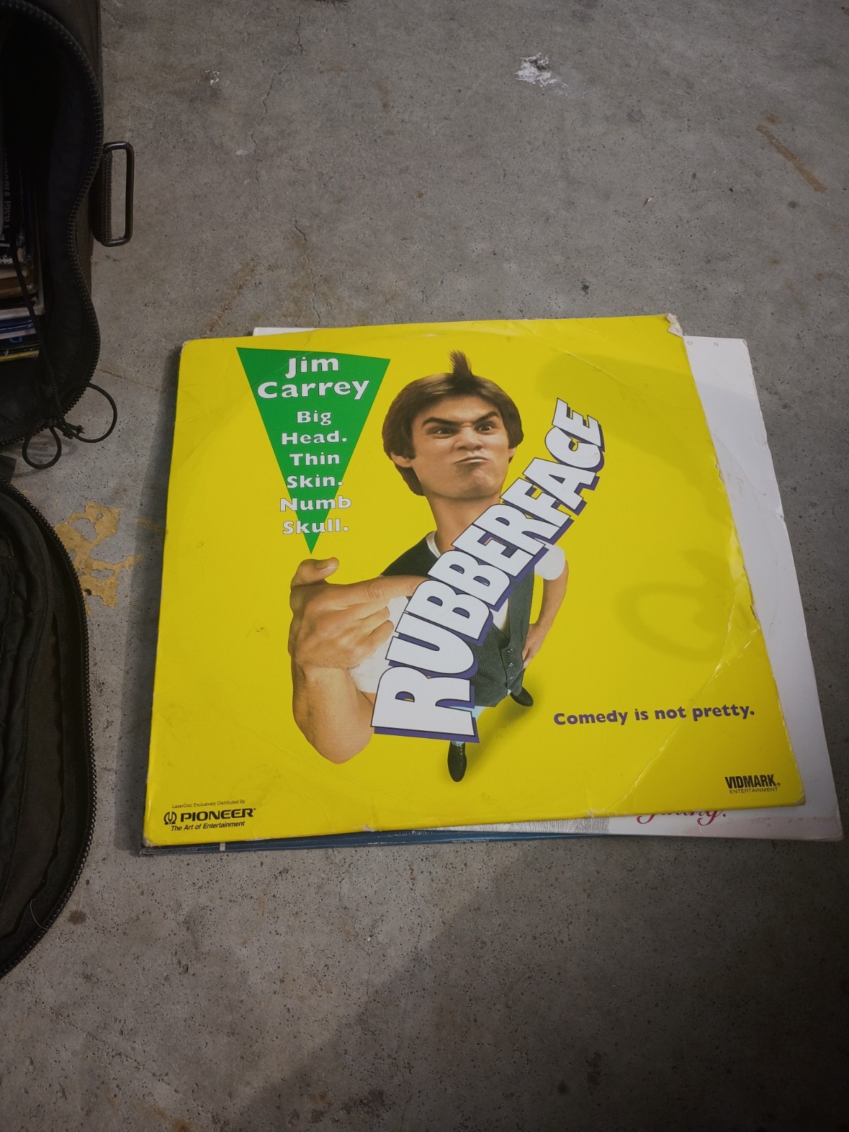 Laserdisc : Rubberface - Jim Carrey (1995) comedy rare