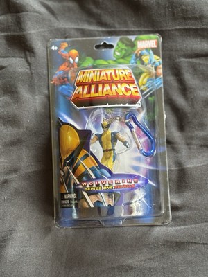 Marvel Miniature Alliance Wolverine Figure 2'' keychain 2008