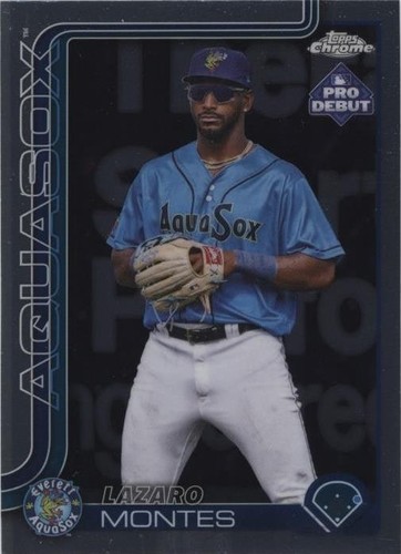 Lazaro Montes - /150 - BLUE WAVE REFRACTOR - 2025 Topps Pro Debut